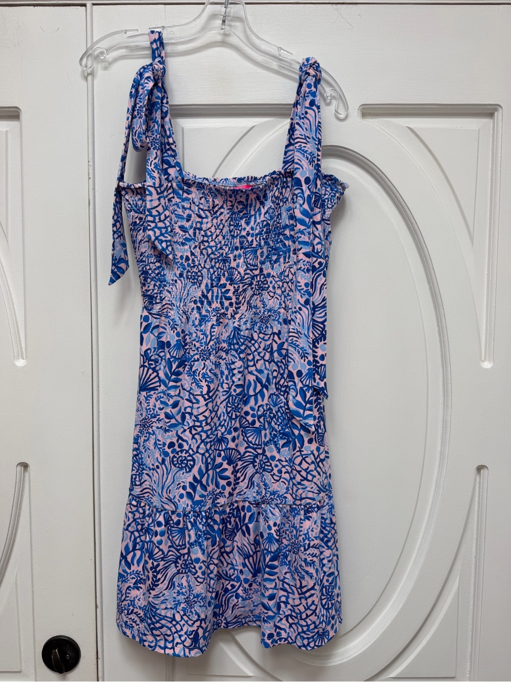 Lilly Pulitzer Kailua Smocked Dress S
